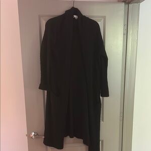 Black Long Cardigan